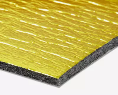 LAMINATE UNDERLAY 6MM GOLD - Wood Or Laminate Flooring Acoustic Insulation 15m2 • £41.50