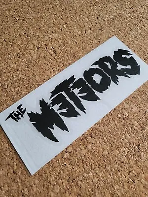 The Meteors Band Style #2 Logo - Decal Sticker Vinyl Graphic • £2.99