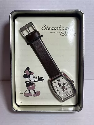 Disney Steamboat Willie Watch In Collectable Tin • $40