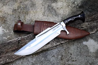 12 Inches Long Blade Eagle Bowie-Hand Forged Knife-Hunting And Camping Knife • $219.99