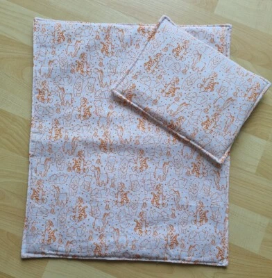 £8.99 • Buy 2 Piece Winnie The Pooh DOLLS BEDDING/PRAM SET Quilt & Pillow (4)