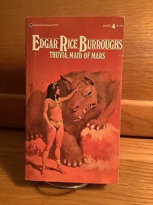 Thuvia Maid Of Mars Edgar Rice Burroughs Ballantine PB 10th US Printing • $14