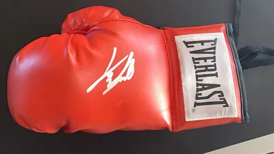 Vitor Belfort Signed Everlast Laced Boxing Glove With Proof Oscar De La Hoya • $135