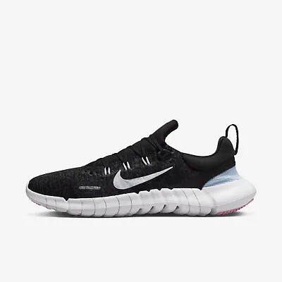 Nike Free RN 5.0 Next Nature [CZ1884-013] Men Running Shoes Black/White • $211.15