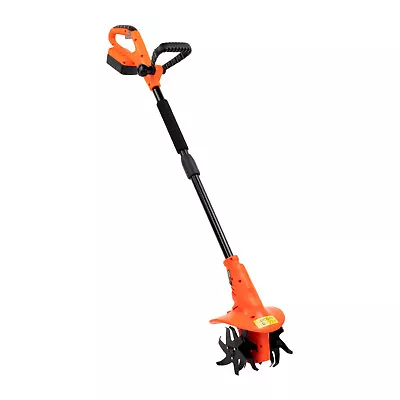 Cordless Cultivator Rotavator Tiller Garden Allotment Veg Patch Soil 18v Battery • £104.99