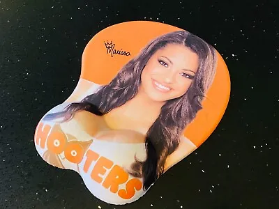 Vintage Retro Hooters Girl Mousepad 3D Gel Wrist Rest Office Desk • £25