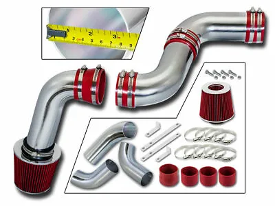 RED COLD AIR INTAKE KIT + FILTER 99-06 GMC Sierra / Chevy Silverado 1500 4.3L • $67.49