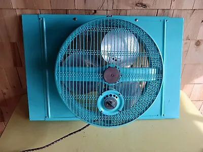 Vintage Alaskan Reversible Rotatable Metal Cage 4 Speed Window Fan • $200