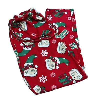 Family Guy Stewie Naughty Christmas Men’s Size Large (30x29) Lounge Pajama Pants • $21.99