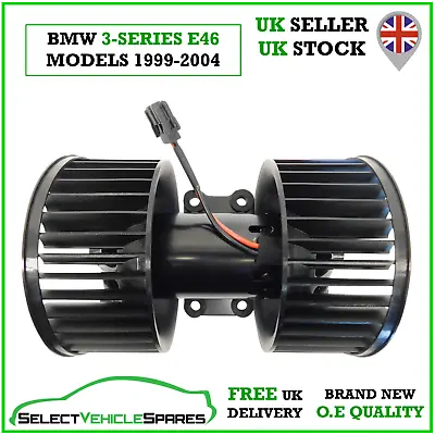 New Bmw 3-series (e46) Interior Air Con Heater Blower Fan Motor 3453729 99-04 • $47.88