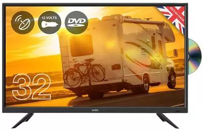 £325.09 • Buy Traveller 32  Full Hd Led 12V Tv With Dvd Player & Satellite Tuner Freeview Hd