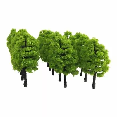 20 Model Trees Train Railroad Diorama Wargame Park Scenery HO OO Scale 1:100 • £5.18