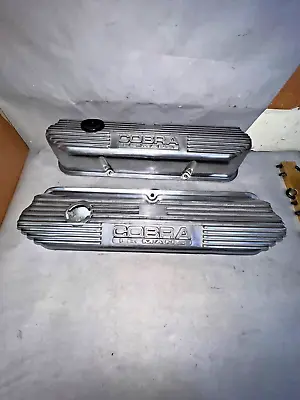 1967-68 Shelby Mustang GT500 KR 428 PI CJ COBRA LEMANS ALUMINUM VALVE COVERS • $799.99