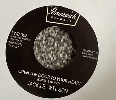 Jackie Wilson - Open The Door To Your Heart (Sonic Wax) • £20