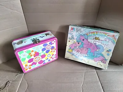 Barbie Lunch Box NoThermos & My Little Pony Puzzle(All Peices Included) Lot#1 • $15