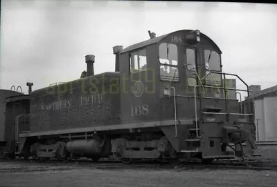 1969 NP Northern Pacific EMD SW1200 #168 @ Stillwater MN - Vtg Railroad Negative • $19.45