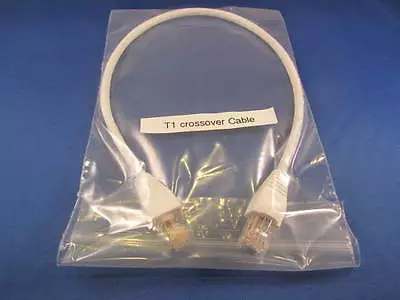 T1 Crossover Cable Cisco WIC1-DSU-T1 Back To Back 1 Ft • $3.79