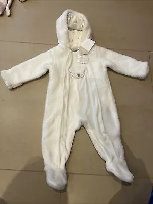 My First Chicco -winter Pram Suit - Super Soft 9 Months • £10