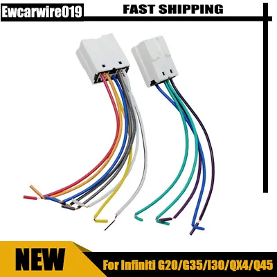 Aftermarket Stereo Radio Wiring Harness Adapter Plug For Infiniti G35 2003-2008 • $8.99