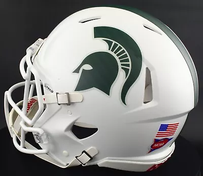 MICHIGAN STATE SPARTANS NCAA Riddell Speed Full Size AUTHENTIC Football Helmet • $289.99