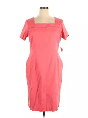 Mary McFadden Women Pink Casual Dress 16 • $89.74