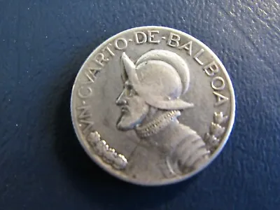 1930 Panama 1/4 Balboa Silver Coin VN.CVARTO.DE.BALBOA • $19.95