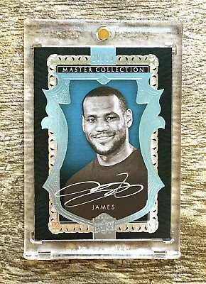 2015 Upper Deck Ud Time Greats Master Col Lebron James Autograph Auto /20 Blue • $3199