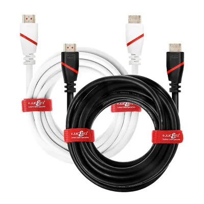 Extra Long 5m 6m 7m 8m 9m 10m HDMI Cable 1.4b 4k HDR 2160p PS4 XBOX SKY FREEVIEW • £13.59