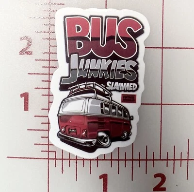 $2.48 • Buy Volkswagen VW Bus Van Sticker Decal Team VW Tool Box Skateboard Laptop Phone