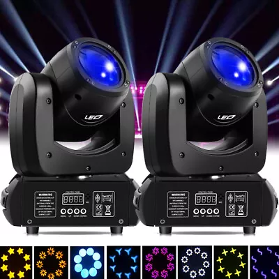 2x 120W Gobo LED Moving Head Light Beam Effect Stage Lighting DMX DJ Party 16CH • £199.98