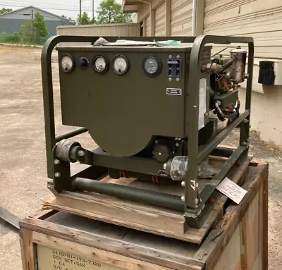 3KW 28V DC Generator Set W/ 4A032 Miltary Standard 4 Cyl Air Cooled Engine NOS • $595