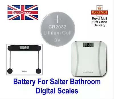 Battery For Salter Digital Bathroom Weighing Scales - Replacement Battery • £2.95