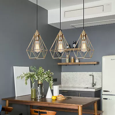 Modern 3-Light Pendant Light Kitchen Island Ceiling Hanging Lamp Chandelier • $28.51