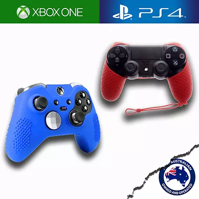 $9.95 • Buy Soft Silicone Skin Cover Case For Sony Playstation PS4 OR Xbox One Controller  