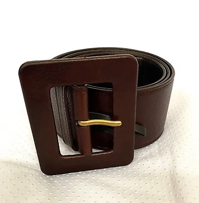 Yves Saint Laurent Leather Belt(M) • £76.01