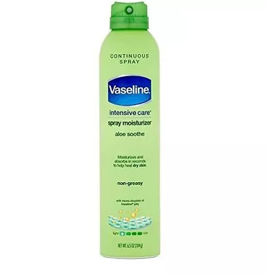 Vaseline Spray And Go Moisturizer Aloe Soothe 6.5 Ounce • $11.98