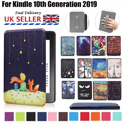 £7.38 • Buy Leather Flip Smart Case Cover For Amazon Kindle 10th Gen 2019 6 E-Reader UK