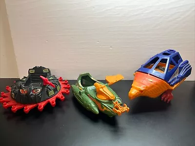 Motu Masters Of The Universe Lot Vintage Vehicles For Parts Or Repair W17 • $4