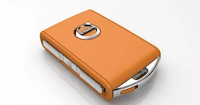 Orange Key Cover Shell VOLVO S60 S90 V40 V60 V90 XC90 XC60 XC40 Case Fob • $42