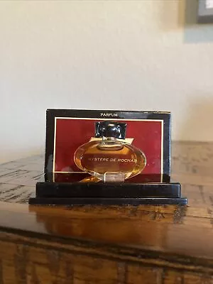 Vintage Rochas MYSTERE DE ROCHAS Pure Parfum 1/8th Fl Oz/ 4 ML MINI Damaged Box • $79.99