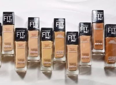 Maybelline Fit Me Foundation Dewy + Smooth 30 Ml/1 FL Oz Pick Your Shade - NEW • $11.98