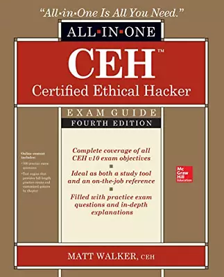 CEH Certified Ethical Hacker All-in-One Exam Guide Fourth Edition (CERTIFICATIO • £9