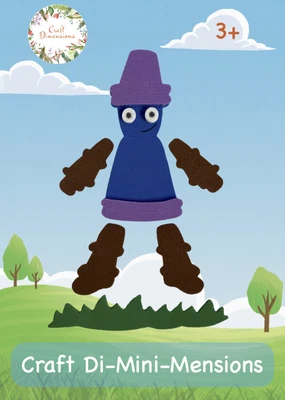 £4.99 • Buy Flowerpot Man Handmade Craft Foam Card Kit For Young Children. Makes 5. Age 3+