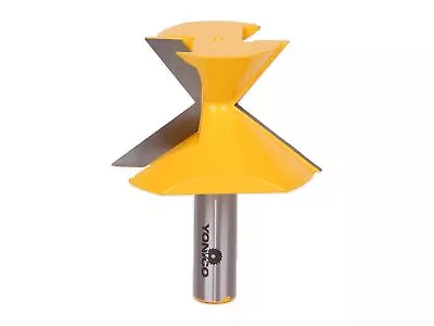 YONICO Router Bits Crown Molding Miter 52 Degree X 38 Degree 1/2-Inch Shank 1... • $48.50
