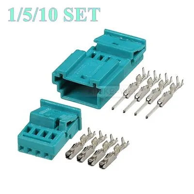 4 Pin MQS Automotive Male Female Connector Plug Socket Kit For BMW • £4.99