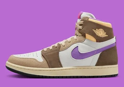 Nike Air Jordan 1 High Zoom CMFT 2 Retro Mocha Palomino DV1307-205 Men’s Size • $97.11