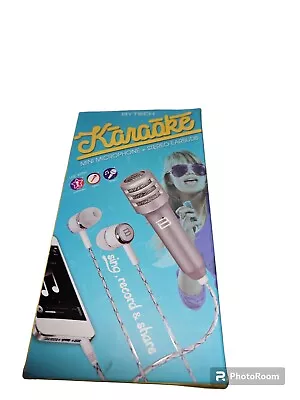 Excellent Earphone 3.5mm W/ Mini Mobile Phone Microphone Small Karaoke..g20 • $8.99