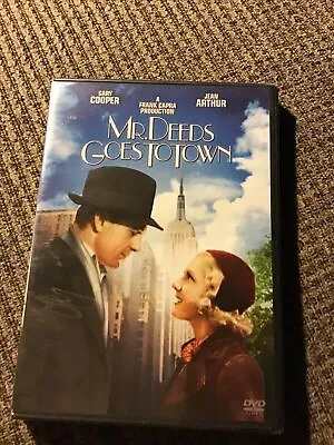 Mr. Deeds Goes To Town 1936 Dvd Brand New Gary Cooper Columbia/sony Print • $13.99