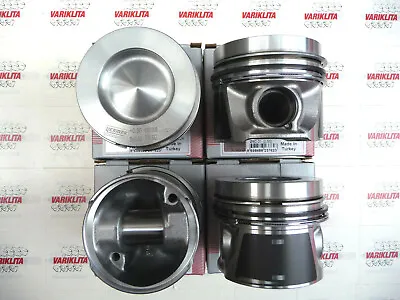 4x PISTON WITH RINGS AUDI SEAT ŠKODA VW 1.6TDI 16V CAYB CAYC CFWA CLNA +0.50MM • $240.71