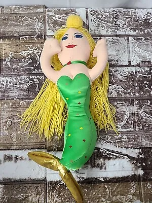 Vintage Chicken Of The Sea Advertising Mermaid Stuffed Plush Doll • $18.57